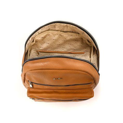 Mochila mediana cinci beige oscuro-3