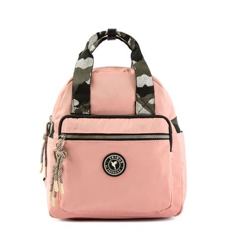 Mochila pequeña yali rosa viejo-0