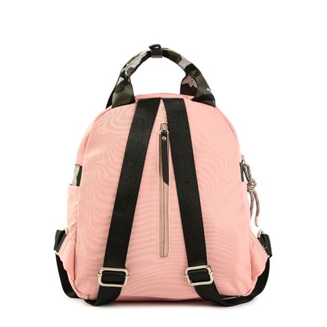Mochila pequeña yali rosa viejo-2