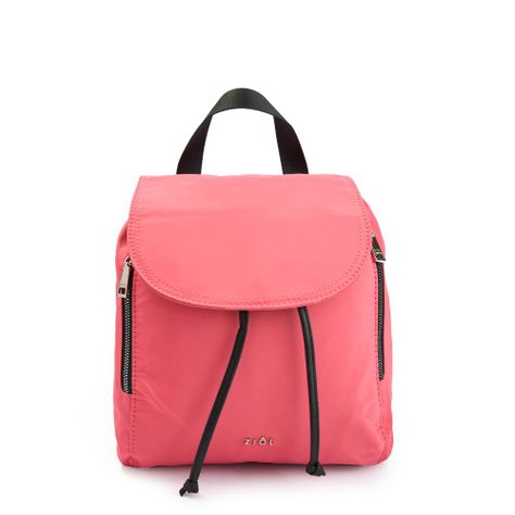 Mochila con tapa mediana blaire rosado-0