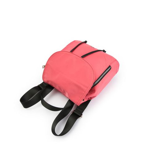 Mochila con tapa mediana blaire rosado-2