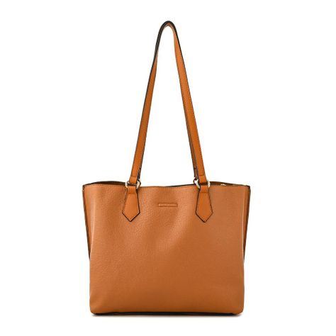 Cartera dos asas mediana viviene camel-2