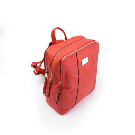 Mochila mediana liunin rojo-2