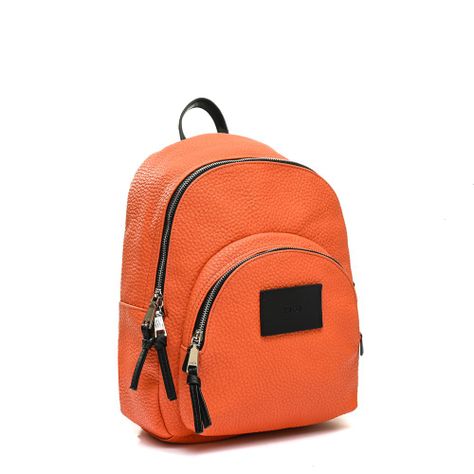 Mochila mediana loana naranja-1