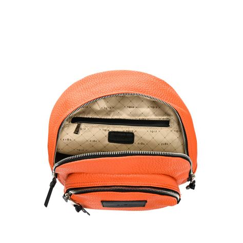 Mochila mediana loana naranja-3