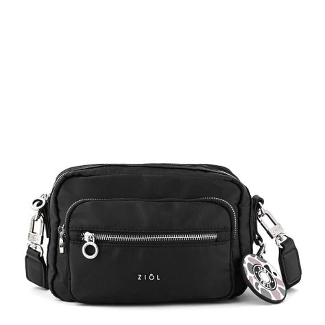 Cartera bandolera mediana morgan negro-0