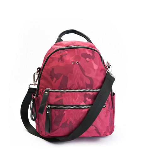 Mochila pequeña mawan fucsia-0