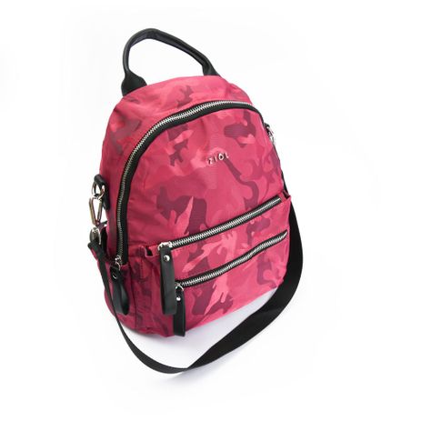 Mochila pequeña mawan fucsia-2