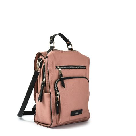 Mochila grande zuleika rosa viejo-1