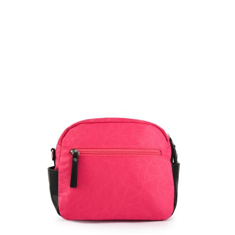 Cartera bandolera mediana saumon fucsia-2