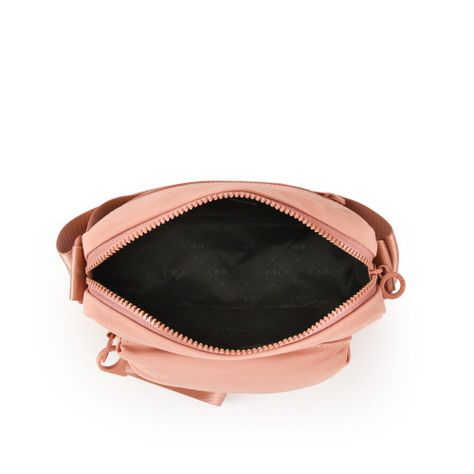 Cartera bandolera mediana veby rosa viejo-3