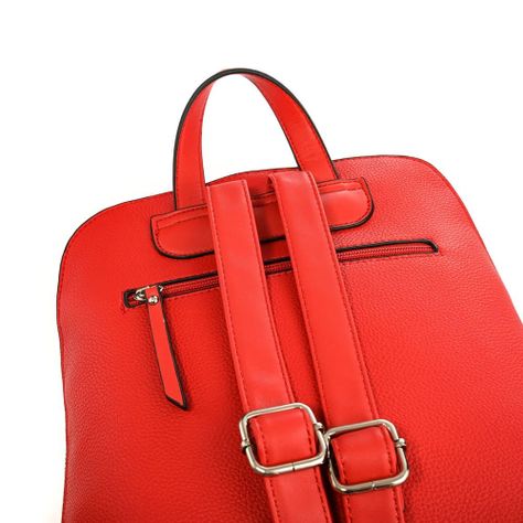 Mochila mediana nidus rojo-2