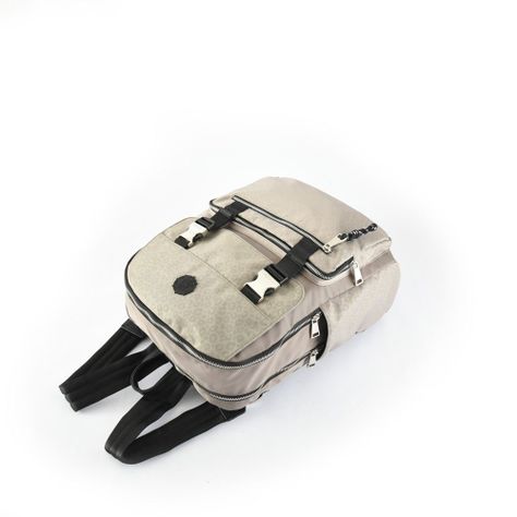 Mochila porta notebook college grande taupe-2
