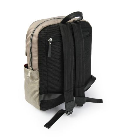 Mochila porta notebook college grande taupe-3