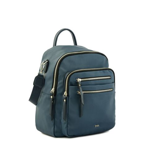 Mochila mediana abelia azul oscuro-1