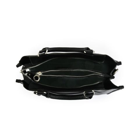 Cartera dos asas mediana kali negro-3