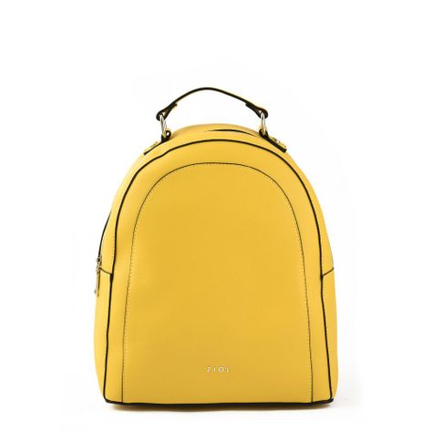 Mochila mediana piarot amarillo-0