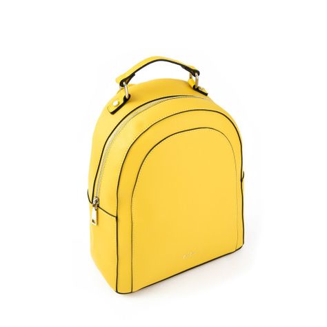Mochila mediana piarot amarillo-2