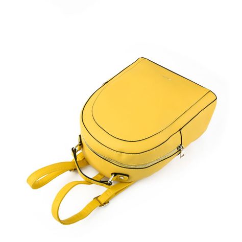 Mochila mediana piarot amarillo-3