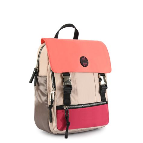 Mochila mediana joselina beige-1