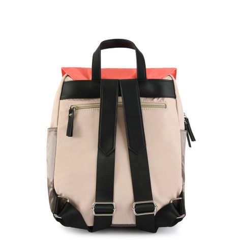 Mochila mediana joselina beige-2