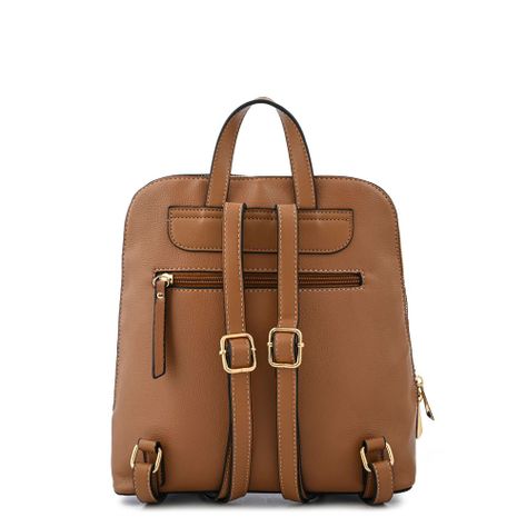 Mochila mediana celina camel-2