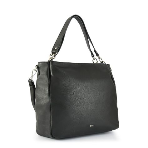 Cartera dos asas mediana fedora negro-1