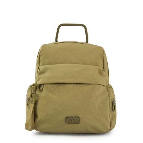 Mochila mediana veby verde oliva-0