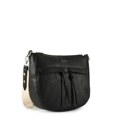 Cartera bandolera mediana edita negro-1