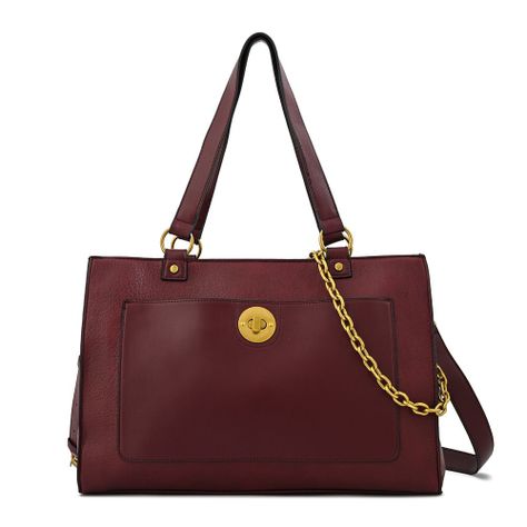 Cartera dos asas porta notebook grande nina rojo-0