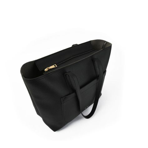 Maisina Cartera Dos Asas Bote Grande Negro-2
