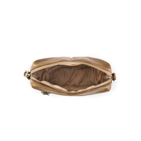 Cartera bandolera pequeña celia taupe-3