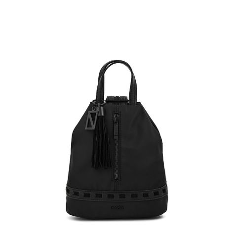 Mochila pequeña kristal negro especial-0