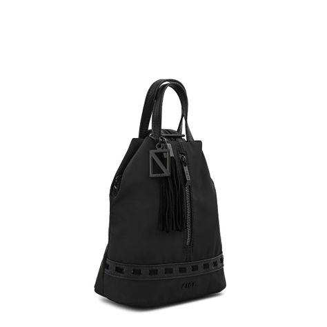 Mochila pequeña kristal negro especial-1