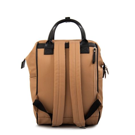 Mochila grande gina beige oscuro-2