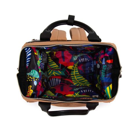 Mochila grande gina beige oscuro-3