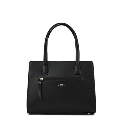 Cartera dos asas pequeña carmen negro-2