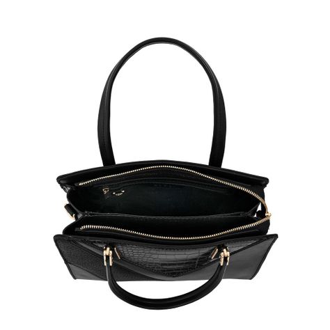 Cartera dos asas pequeña carmen negro-3