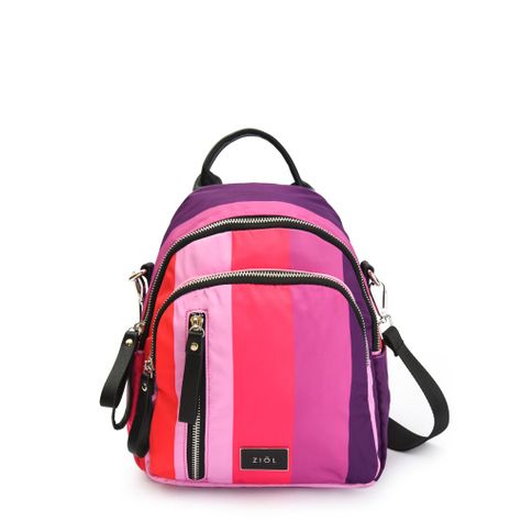 Mochila pequeña dublin fucsia-0