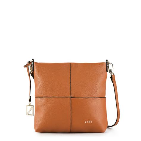 Cartera bandolera mediana gales camel-0
