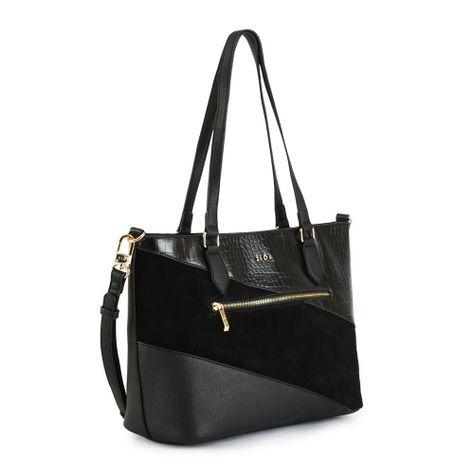Cartera dos asas mediana susuan negro-1