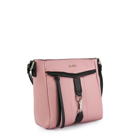 Cartera bandolera mediana bodrum rosado-1