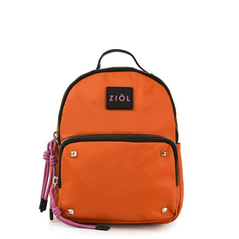 Mochila mediana prosa naranja-0