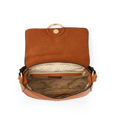 Cartera bandolera con tapa pequeña sophie camel-3
