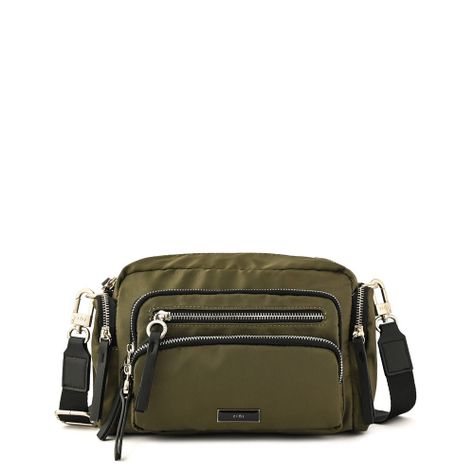 Cartera bandolera mediana zamora verde oliva-0