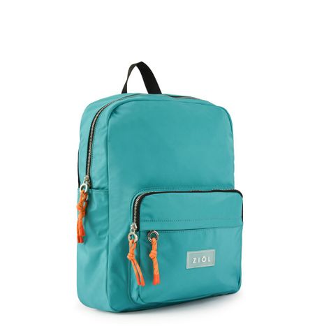 Mochila porta notebook grande dorothea turquesa-1