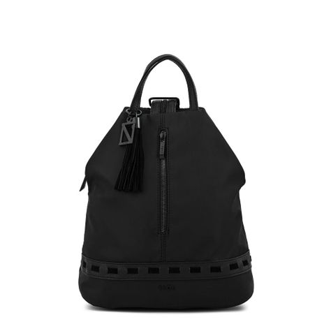 Mochila mediana kristal negro especial-0