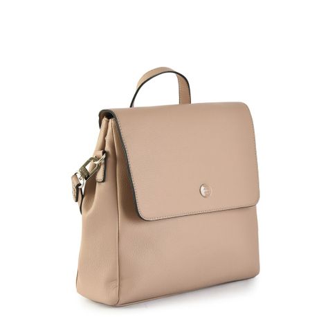Mochila mediana jaidy taupe-1