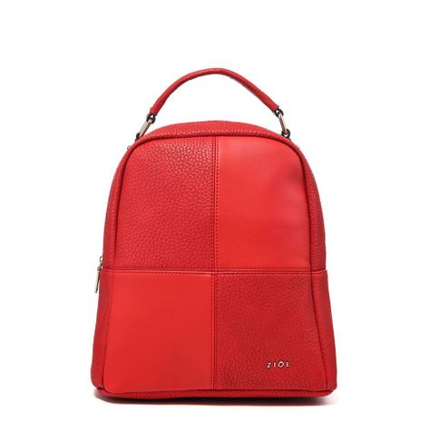 Mochila mediana raines rojo-0