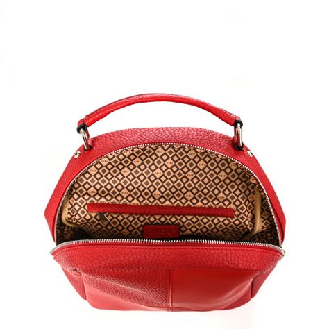 Mochila mediana raines rojo-3